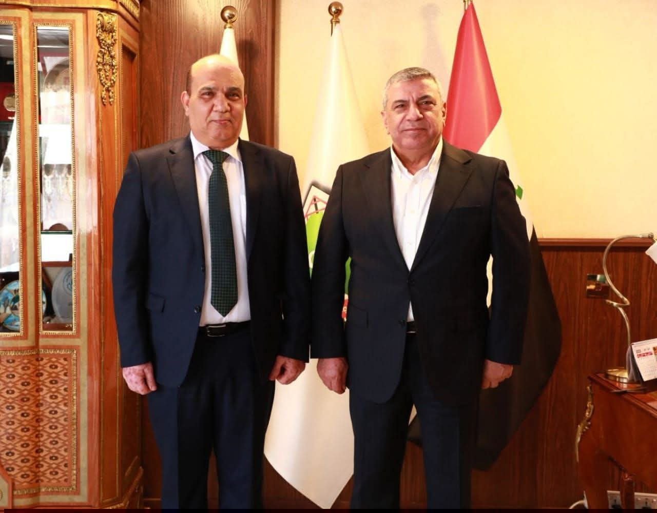 لقاء رئيس اتحاد المقاولين